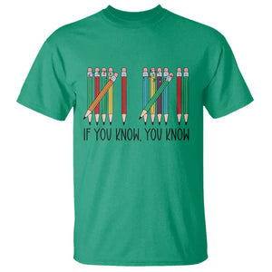 Funny 6 7 Pencil Humor T Shirt If You Know You Know Six Seven Joke TS02 Irish Green Print Your Wear