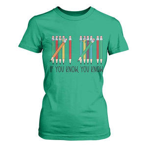 Funny 6 7 Pencil Humor T Shirt For Women If You Know You Know Six Seven Joke TS02 Irish Green Print Your Wear