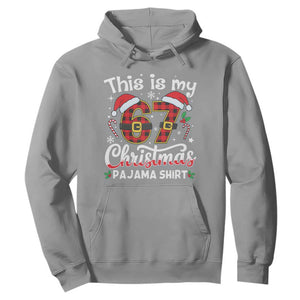 This Is My 67 Christmas Pajama Hoodie Funny Six Seven Buffalo Plaid Sleep Shirt Hot Xmas - Print Your Wear
