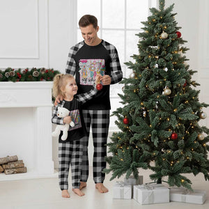 67 Days of School Plaid Pajama Set Six Seven Cute Girly Pencil and Bow for Students Teachers TS02 White Plaid Print Your Wear