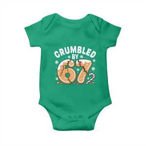 Crumbled by 67 Baby Onesie Funny Gingerbread Christmas Meme Cookie Chaos TS02 Irish Green Print Your Wear