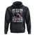 Patriotic Christian Hoodie We Stand For The Flag And Kneel For The Cross Faith American Flag TS02 Black Print Your Wear