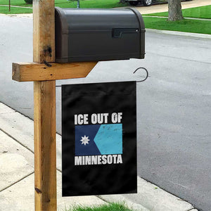 Ice Out Of Minnesota Garden Flag State Flag Minneapolis Justice and Resistance TS02 Print Your Wear