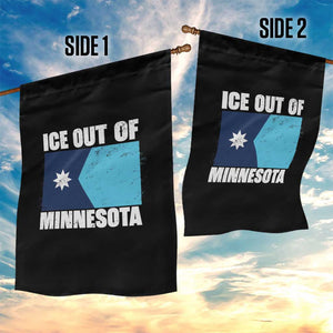 Ice Out Of Minnesota Garden Flag State Flag Minneapolis Justice and Resistance TS02 Print Your Wear