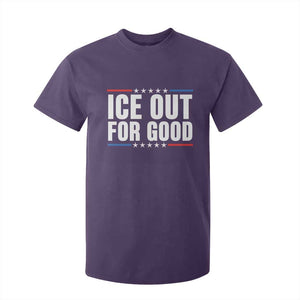 Ice Out For Good Patriotic Protest T Shirt For Kid Justice Political Resistance TS02 Purple Print Your Wear