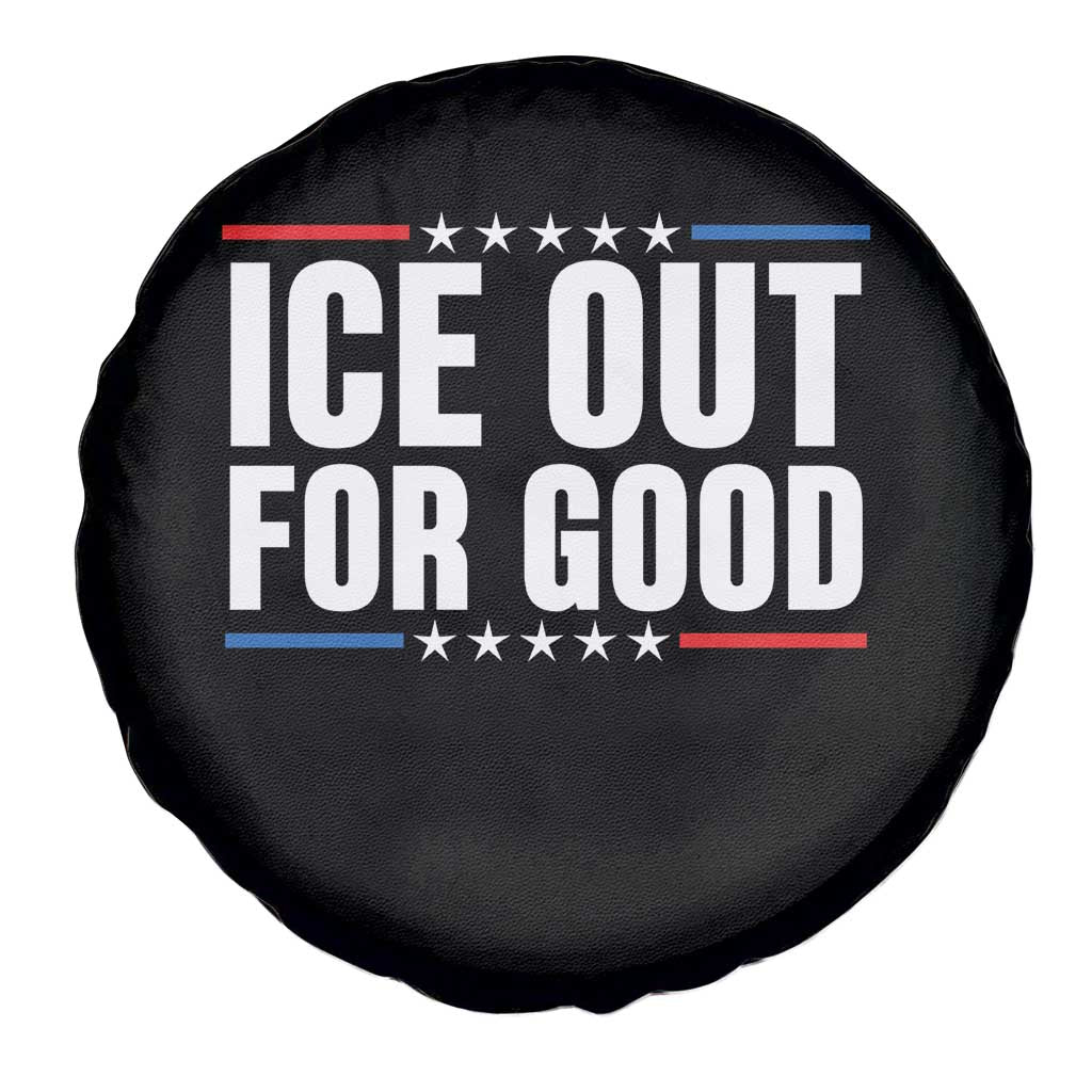 Ice Out For Good Patriotic Protest Spare Tire Cover Justice Political Resistance TS02 Print Your Wear