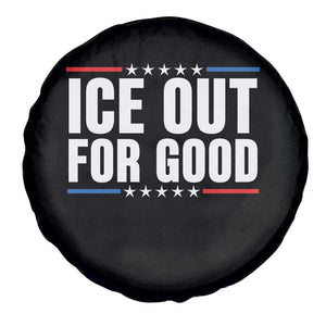 Ice Out For Good Patriotic Protest Spare Tire Cover Justice Political Resistance TS02 Print Your Wear