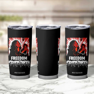Freedom Iran Women Revolution 2026 Tumbler Cup Lighting Cigarette with Burning Portrait Graphic TS02 Print Your Wear