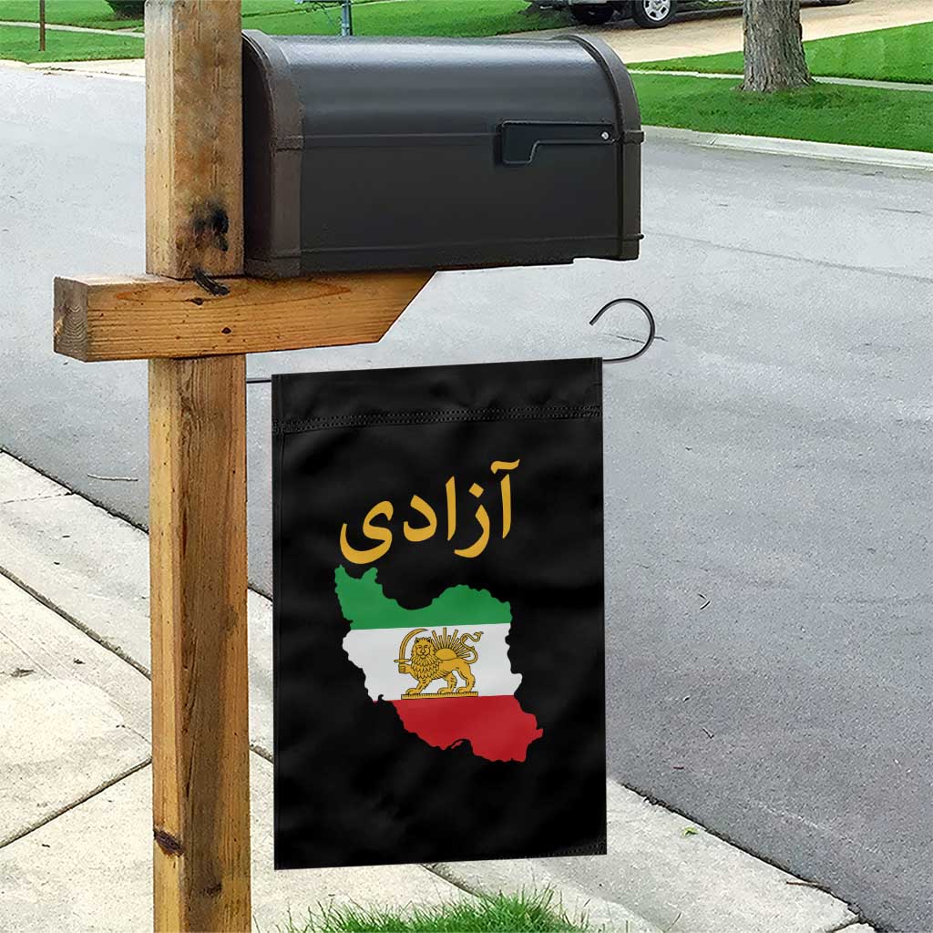 Freedom Iran Sun and Lion Flag Garden Flag Free Iranian Revolution 2026 TS02 Print Your Wear