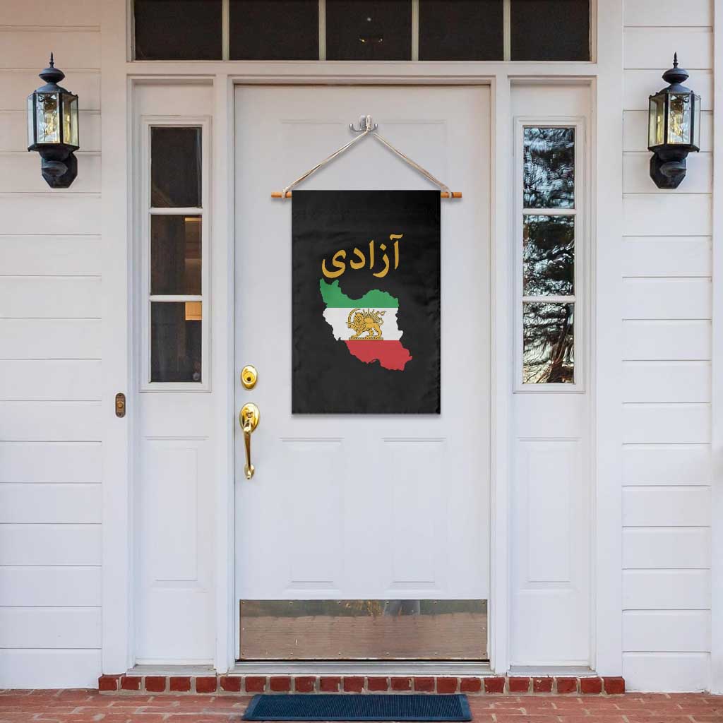 Freedom Iran Sun and Lion Flag Garden Flag Free Iranian Revolution 2026 TS02 Print Your Wear