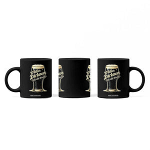 Hello Darkness My Old Friend Funny Stout Beer Coffee Mug Vintage Craft Brew Lovers TS02 Print Your Wear