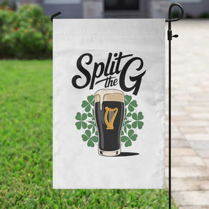 Split the G Funny Irish Drinking Garden Flag St. Patrick’s Day Stout Beer Lovers Pub Crawls TS02 Print Your Wear