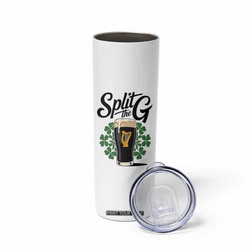 Split the G Funny Irish Drinking Skinny Tumbler St. Patrick’s Day Stout Beer Lovers Pub Crawls TS02 Print Your Wear
