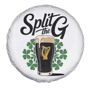 Split the G Funny Irish Drinking Spare Tire Cover St. Patrick’s Day Stout Beer Lovers Pub Crawls TS02 Print Your Wear