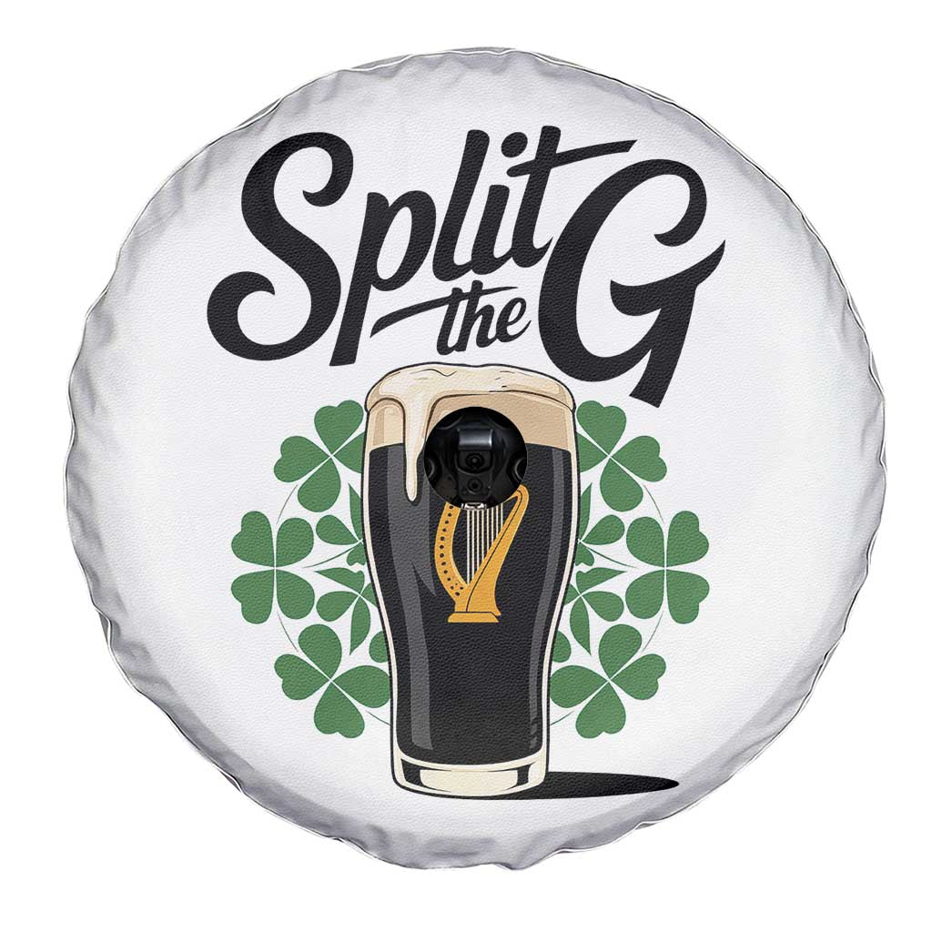 Split the G Funny Irish Drinking Spare Tire Cover St. Patrick’s Day Stout Beer Lovers Pub Crawls TS02 Print Your Wear