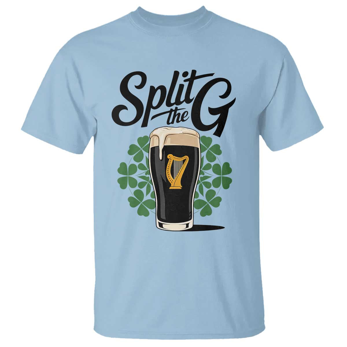 Split the G Funny Irish Drinking T Shirt St. Patrick’s Day Stout Beer Lovers Pub Crawls