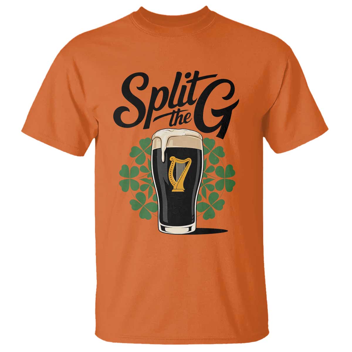 Split the G Funny Irish Drinking T Shirt St. Patrick’s Day Stout Beer Lovers Pub Crawls