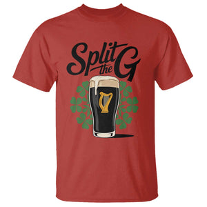 Split the G Funny Irish Drinking T Shirt St. Patrick’s Day Stout Beer Lovers Pub Crawls