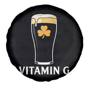 Vitamin G Funny Irish Stout Beer Spare Tire Cover St. Patrick’s Day Drinking Humor TS02 Print Your Wear