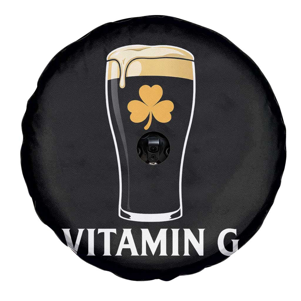 Vitamin G Funny Irish Stout Beer Spare Tire Cover St. Patrick’s Day Drinking Humor TS02 Print Your Wear