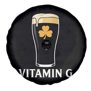 Vitamin G Funny Irish Stout Beer Spare Tire Cover St. Patrick’s Day Drinking Humor TS02 Print Your Wear