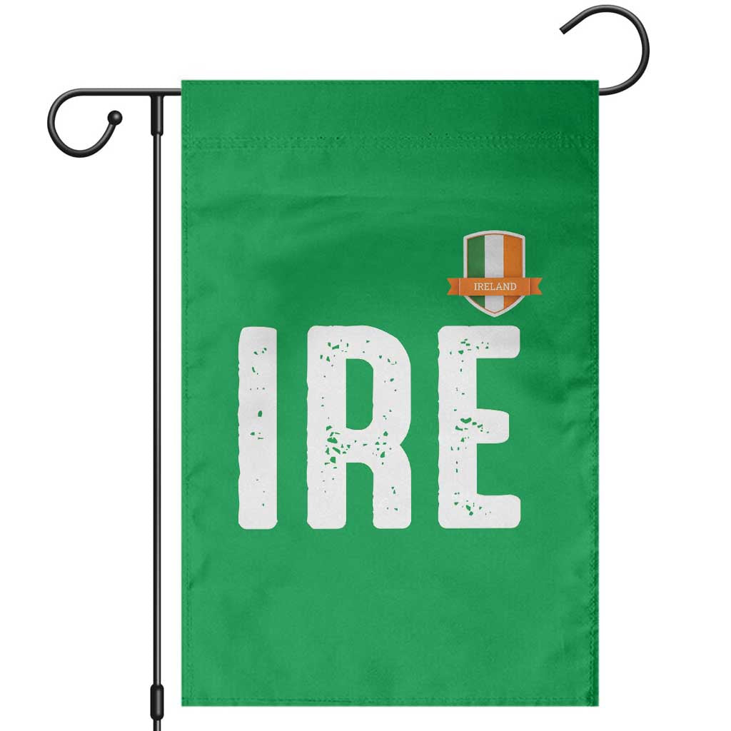 IRE Ireland Matching Group Garden Flag Irish Pride St Patricks Day Family or Friends TS02 Irish Green Print Your Wear