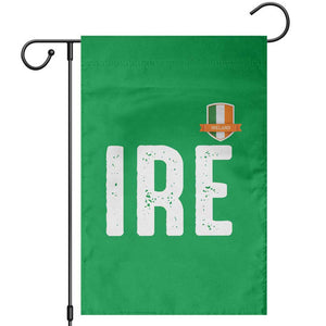 IRE Ireland Matching Group Garden Flag Irish Pride St Patricks Day Family or Friends TS02 Irish Green Print Your Wear