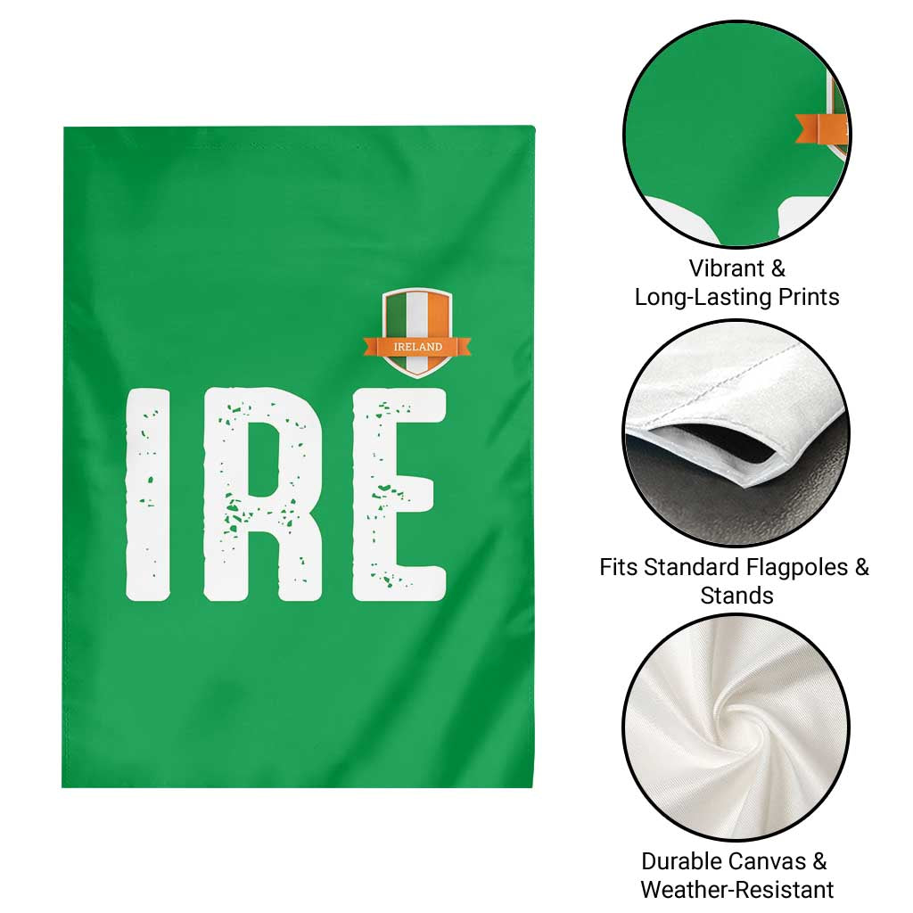 IRE Ireland Matching Group Garden Flag Irish Pride St Patricks Day Family or Friends TS02 Print Your Wear