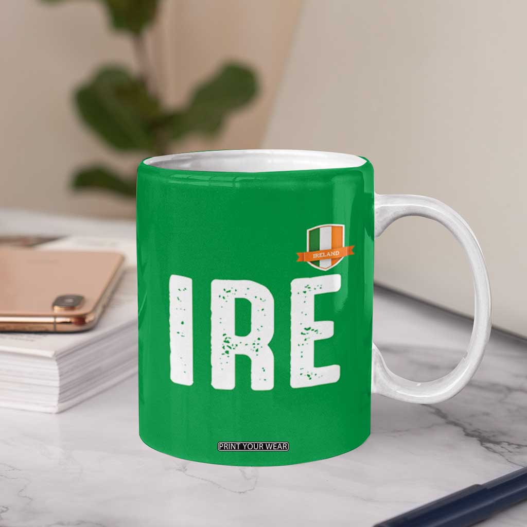 IRE Ireland Matching Group Coffee Mug Irish Pride St Patricks Day Family or Friends TS02 Print Your Wear