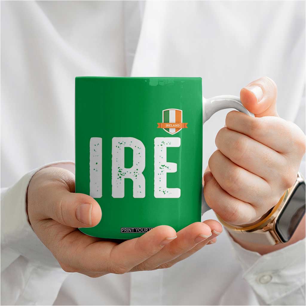 IRE Ireland Matching Group Coffee Mug Irish Pride St Patricks Day Family or Friends TS02 Print Your Wear