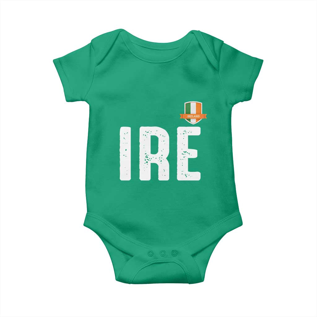IRE Ireland Matching Group Baby Onesie Irish Pride St Patricks Day Family or Friends TS02 Irish Green Print Your Wear