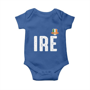 IRE Ireland Matching Group Baby Onesie Irish Pride St Patricks Day Family or Friends TS02 Royal Blue Print Your Wear