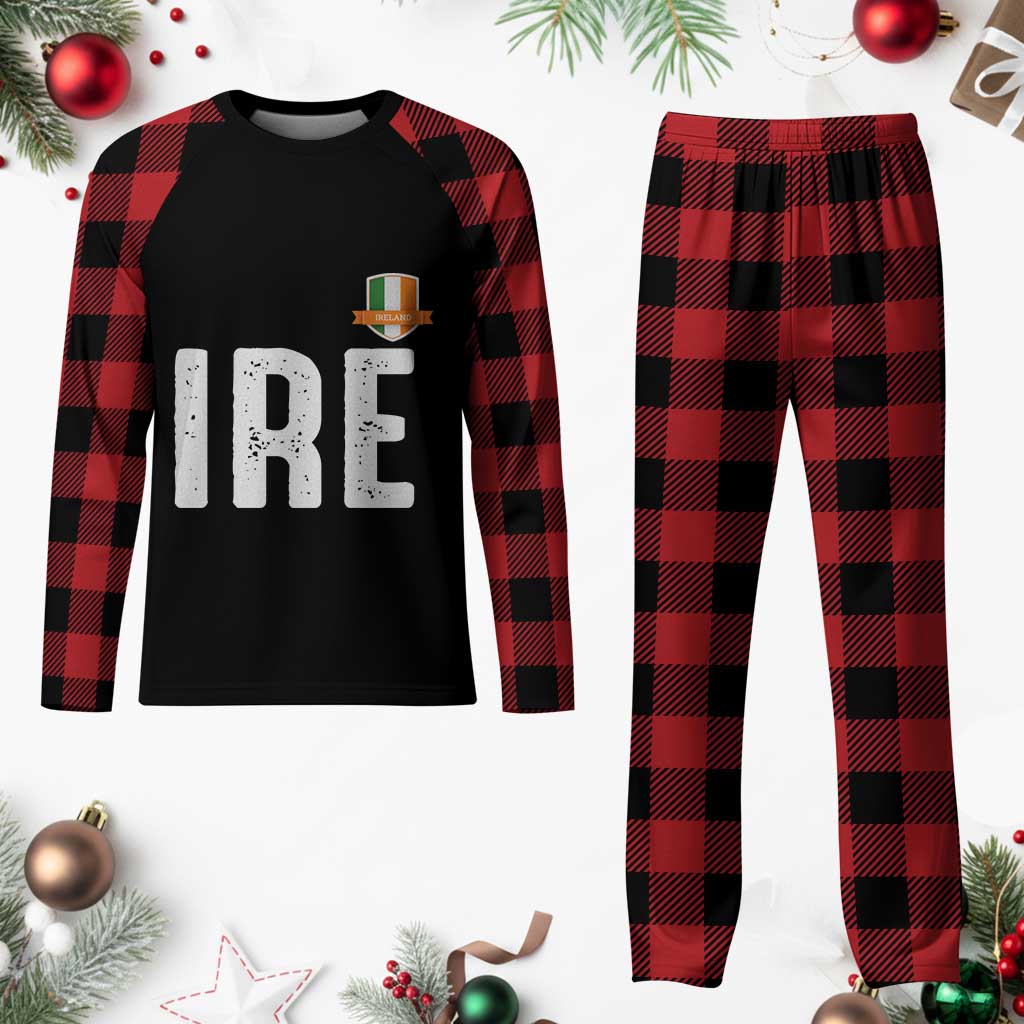 IRE Ireland Matching Group Plaid Pajama Set Irish Pride St Patricks Day Family or Friends TS02 Buffalo Plaid Print Your Wear