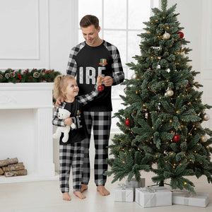 IRE Ireland Matching Group Plaid Pajama Set Irish Pride St Patricks Day Family or Friends TS02 White Plaid Print Your Wear