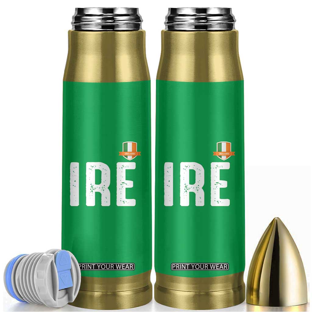 IRE Ireland Matching Group Bullet Tumbler Irish Pride St Patricks Day Family or Friends TS02 Irish Green Print Your Wear
