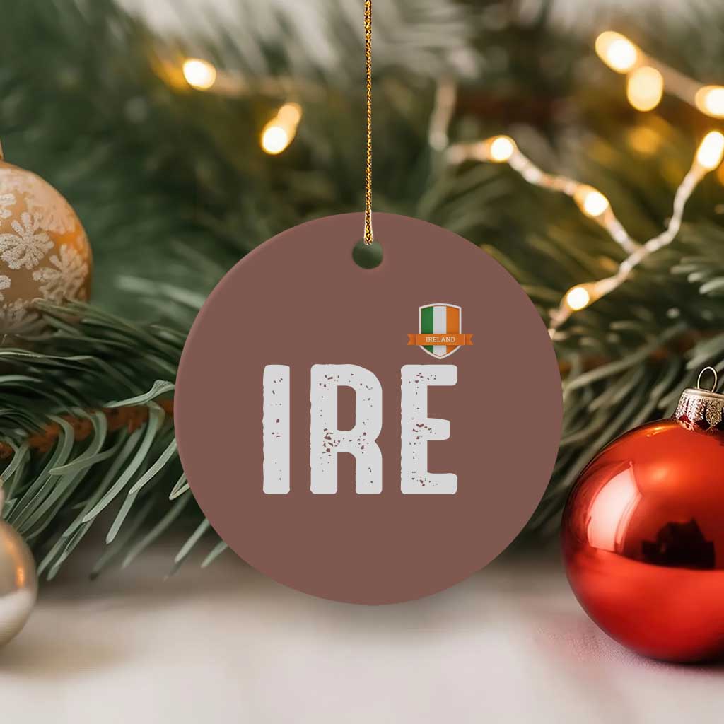 IRE Ireland Matching Group Ceramic Ornament Irish Pride St Patricks Day Family or Friends TS02 1pc Mocha Print Your Wear