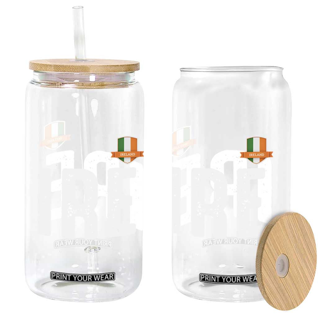 IRE Ireland Matching Group Glass Can Irish Pride St Patricks Day Family or Friends TS02 Print Your Wear
