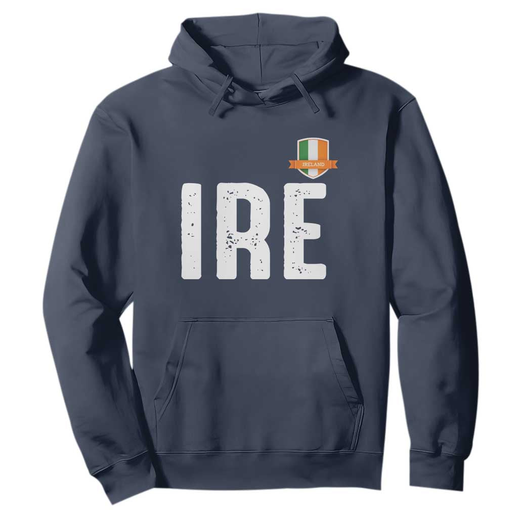 IRE Ireland Matching Group Hoodie Irish Pride St Patricks Day Family or Friends TS02 Navy Print Your Wear