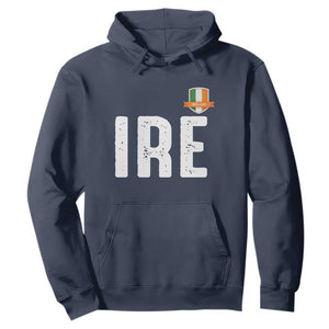 IRE Ireland Matching Group Hoodie Irish Pride St Patricks Day Family or Friends TS02 Navy Print Your Wear