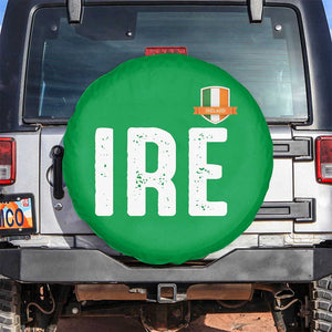 IRE Ireland Matching Group Spare Tire Cover Irish Pride St Patricks Day Family or Friends TS02 No hole Irish Green Print Your Wear