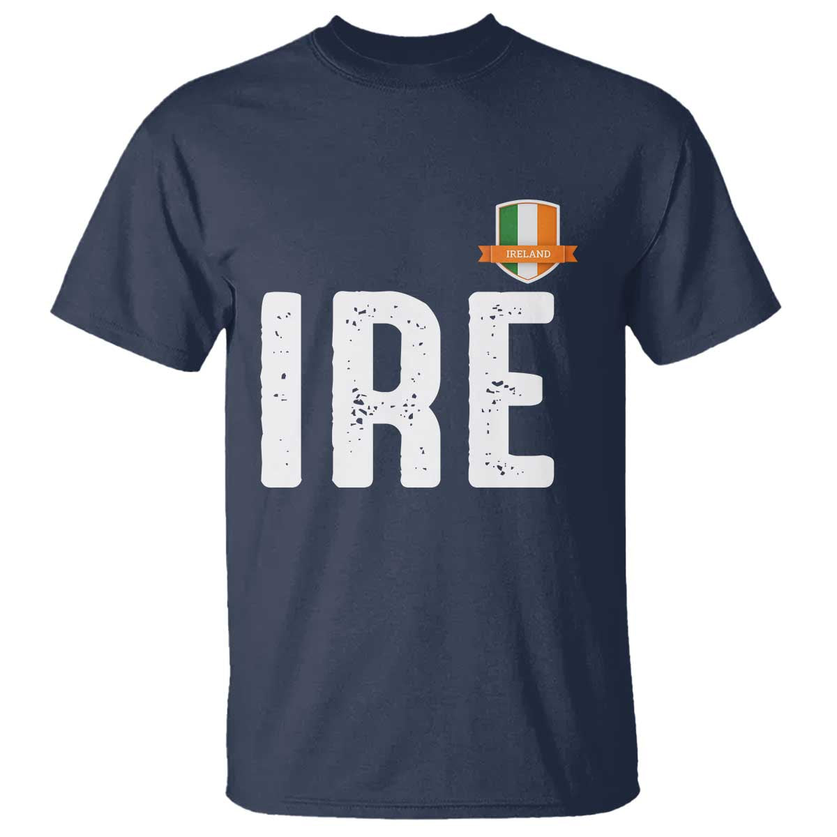 IRE Ireland Matching Group T Shirt Irish Pride St Patricks Day Family or Friends TS02 Navy Print Your Wear