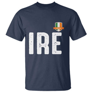IRE Ireland Matching Group T Shirt Irish Pride St Patricks Day Family or Friends TS02 Navy Print Your Wear