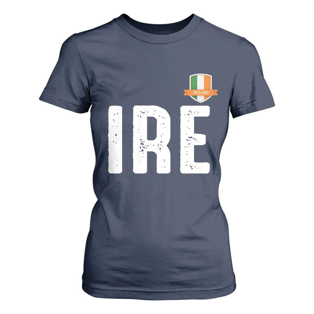 IRE Ireland Matching Group T Shirt For Women Irish Pride St Patricks Day Family or Friends TS02 Navy Print Your Wear