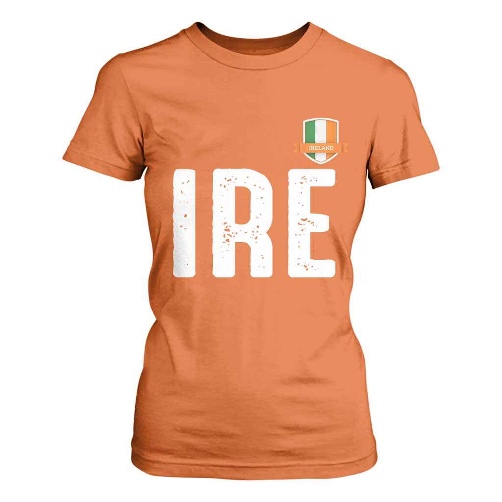 IRE Ireland Matching Group T Shirt For Women Irish Pride St Patricks Day Family or Friends TS02 Orange Print Your Wear