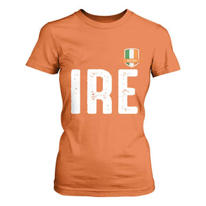 IRE Ireland Matching Group T Shirt For Women Irish Pride St Patricks Day Family or Friends TS02 Orange Print Your Wear