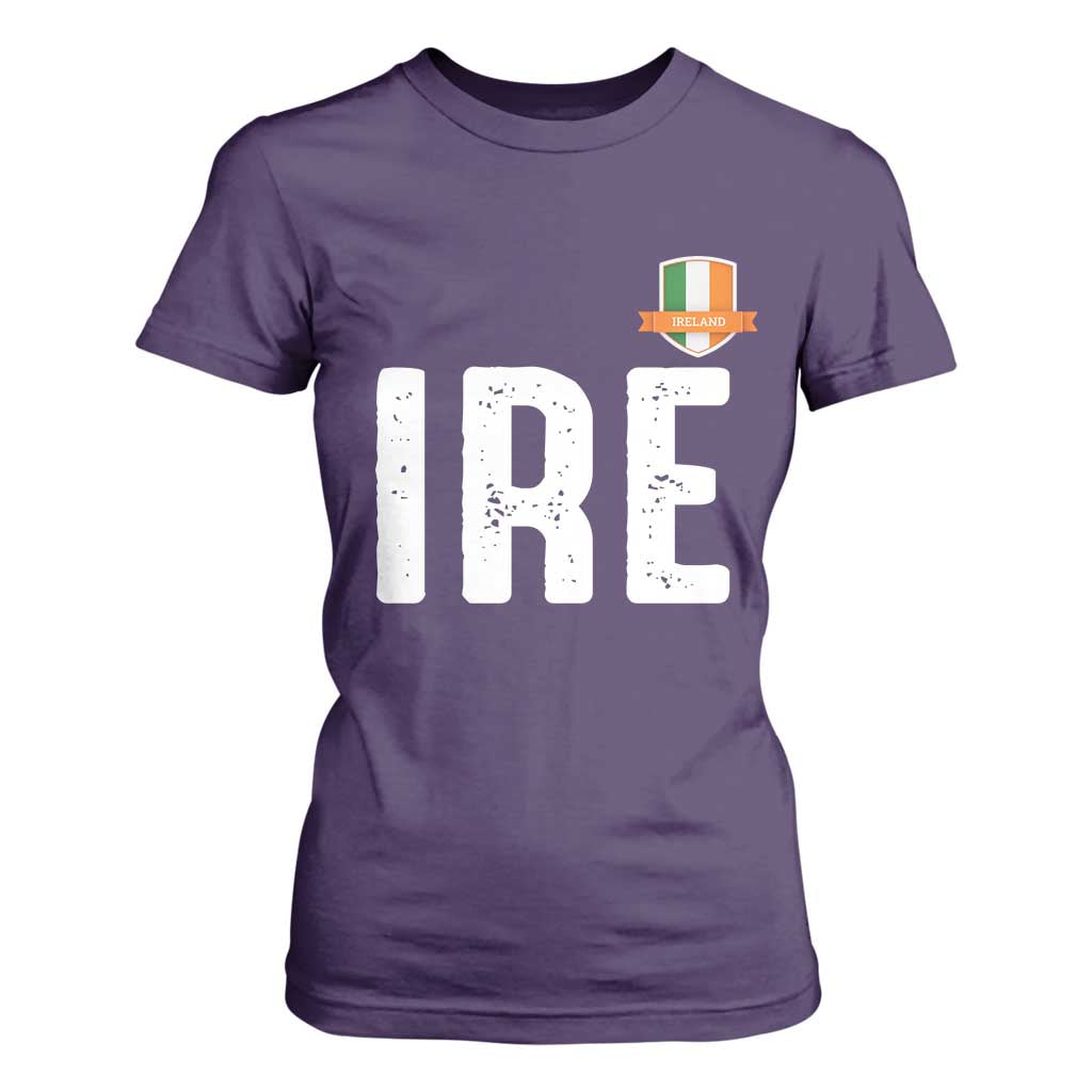 IRE Ireland Matching Group T Shirt For Women Irish Pride St Patricks Day Family or Friends TS02 Purple Print Your Wear