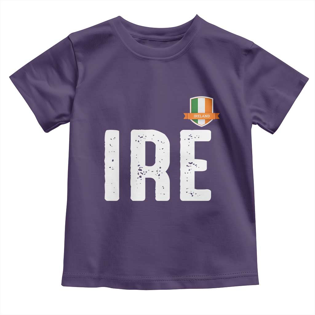 IRE Ireland Matching Group Toddler T Shirt Irish Pride St Patricks Day Family or Friends TS02 Purple Print Your Wear