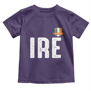 IRE Ireland Matching Group Toddler T Shirt Irish Pride St Patricks Day Family or Friends TS02 Purple Print Your Wear