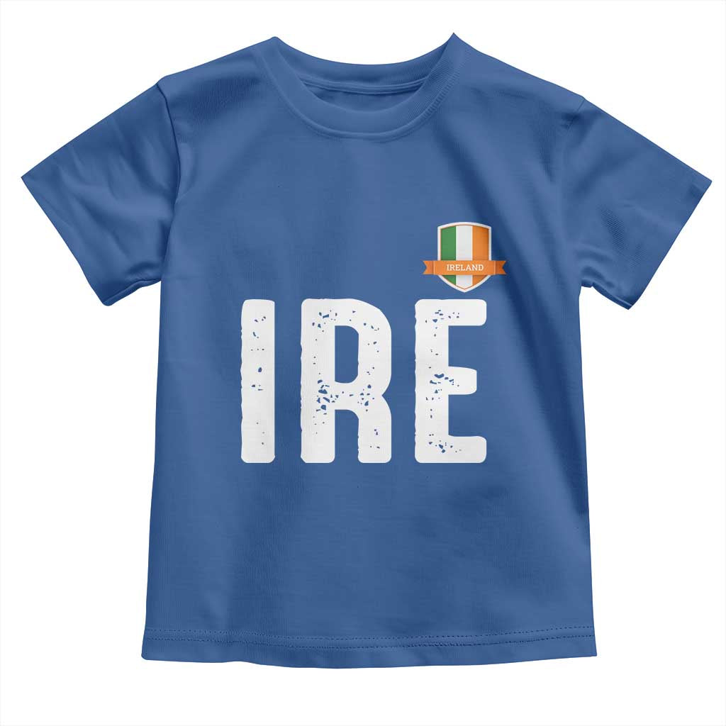 IRE Ireland Matching Group Toddler T Shirt Irish Pride St Patricks Day Family or Friends TS02 Royal Blue Print Your Wear