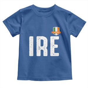 IRE Ireland Matching Group Toddler T Shirt Irish Pride St Patricks Day Family or Friends TS02 Royal Blue Print Your Wear